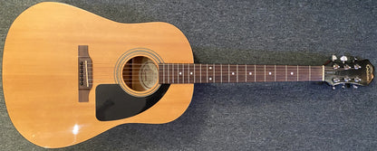 USED Epiphone AJ-10 Sloped Shoulder Advanced Jumbo Natural Gloss Finish Acoustic Guitar