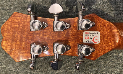 USED Epiphone AJ-10 Sloped Shoulder Advanced Jumbo Natural Gloss Finish Acoustic Guitar