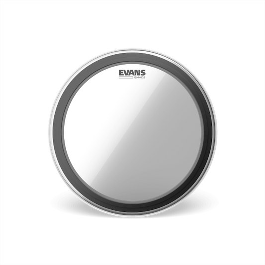 Evans BD20EMAD2 EMAD2 Clear Bass Batter Drumhead, 20 Inch