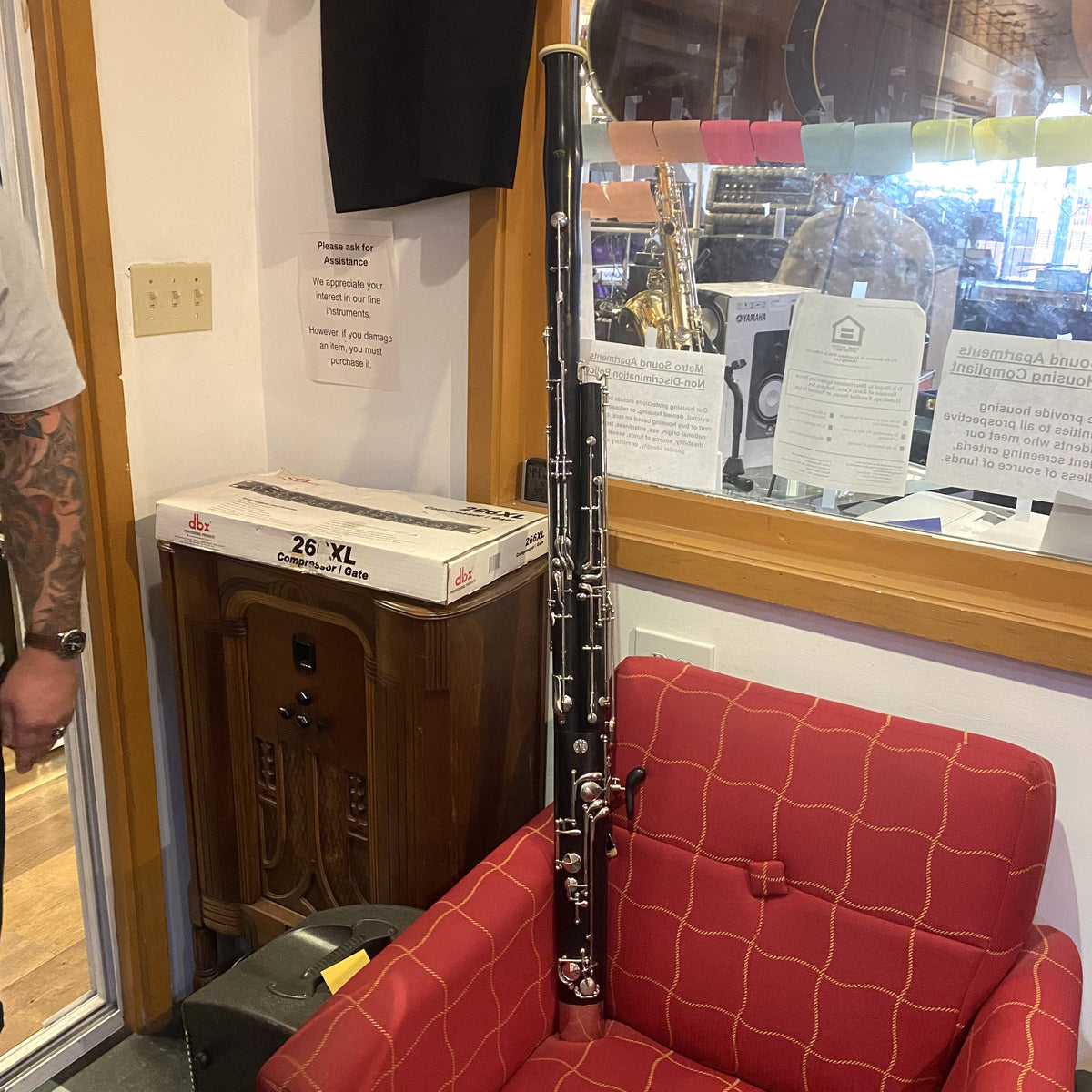 USED Fox Renard Model 41 Student Model Bassoon with Two C Bocals and Hardshell Case