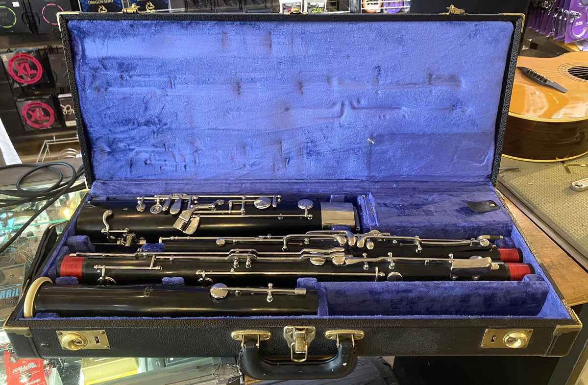 USED Fox Renard Model 41 Student Model Bassoon with Two C Bocals and Hardshell Case