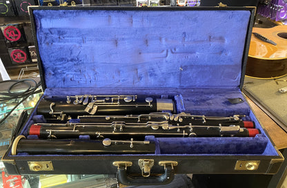 USED Fox Renard Model 41 Student Model Bassoon with Two C Bocals and Hardshell Case