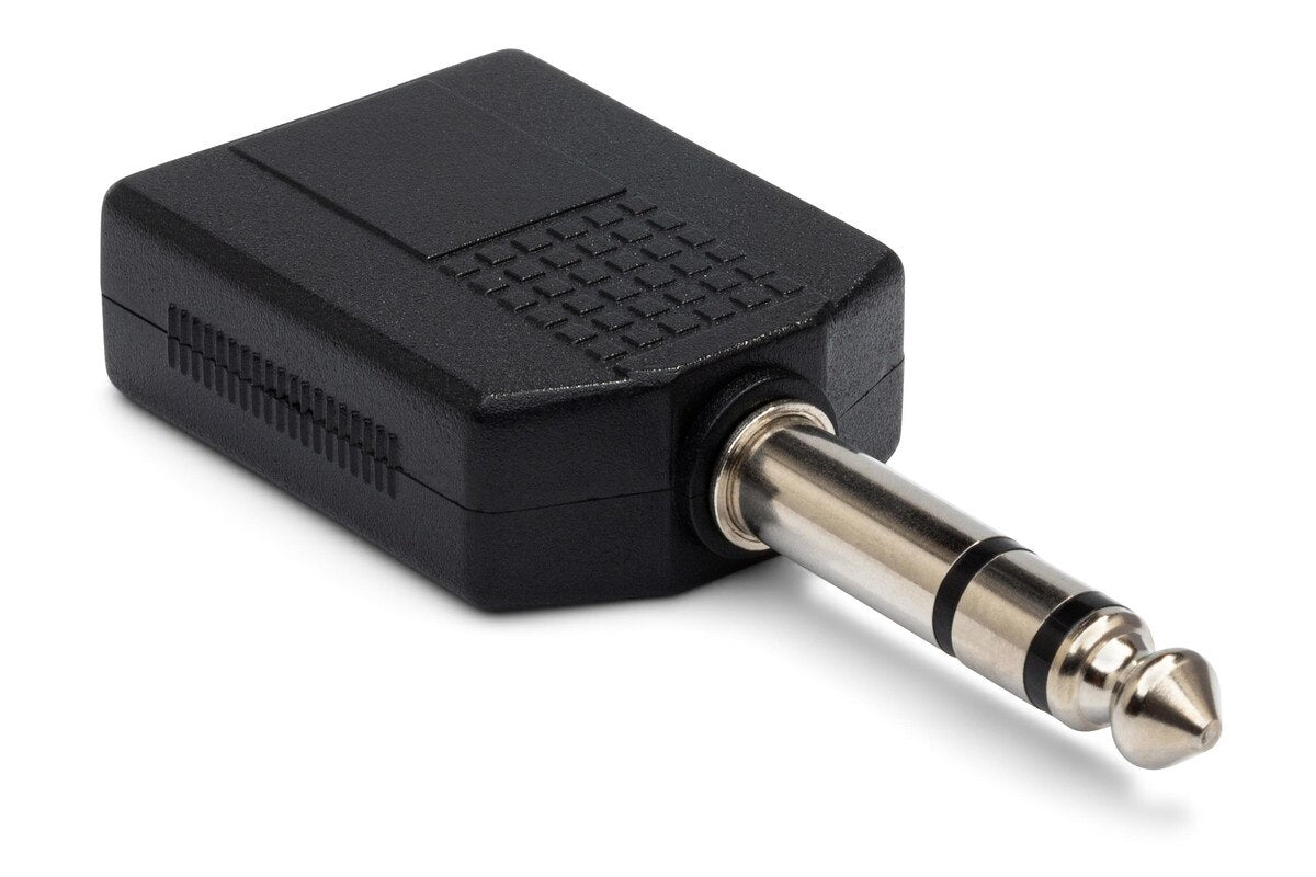 Hosa GPP-359 Adaptor, Dual 1/4 in TRS to 1/4 in TRS