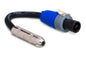 Hosa GSK-112 1/4-inch Female TS to Neutrik speakON Speaker Adaptor Cable