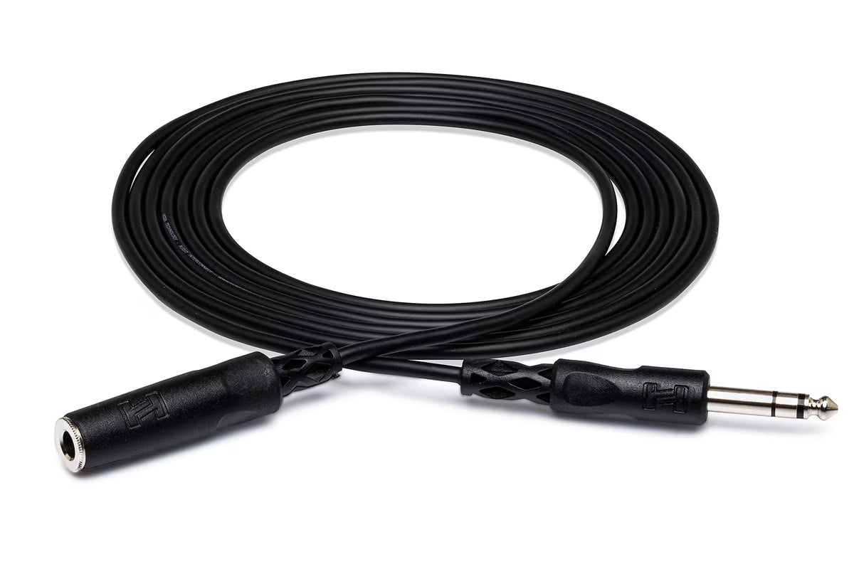 Hosa HPE-325 Headphone Extension Cable 1/4" TRS to Same