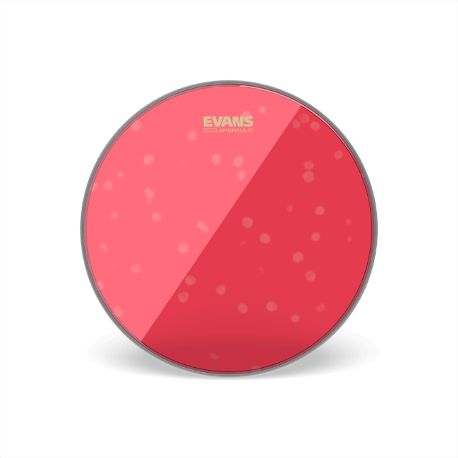 EVANS TT08HR Hydraulic Red Drum Head, 8 Inch