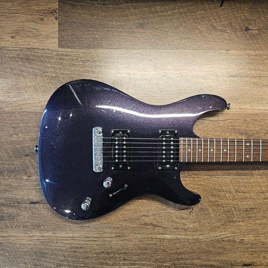 USED Ibanez S-Classic SCA220 Gloss Black Pearl Finish Electric Guitar