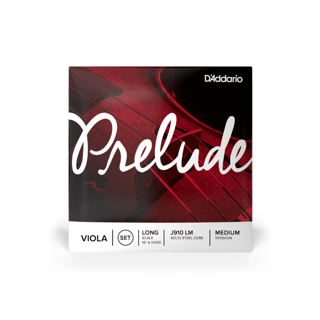Prelude Viola String Set, Long Scale, Medium Tension