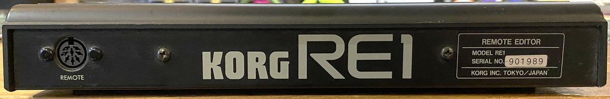 Korg M3R AI Synthesis Digital Synthesizer Rackmount Module and Korg RE1 Remote Editor with 8-Pin Cable