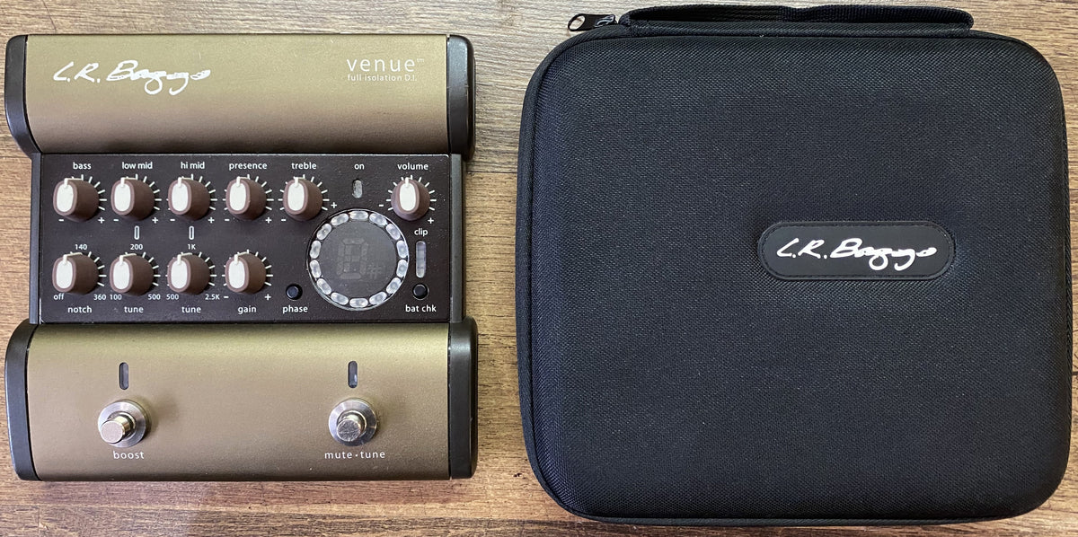 USED L.R. Baggs Venue DI Acoustic-Electric Guitar Preamp/DI/EQ/Tuner Pedal