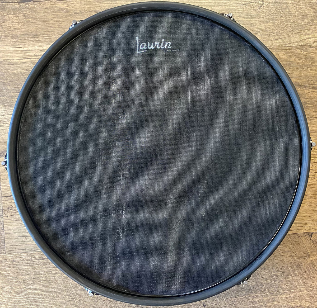 Laurin 14" x 5" Plain Black Look Dual-Zone Mesh Head Electronic Snare Drum