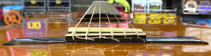 M. Horabe Model 35 Natural Gloss Finish Classical Nylon-String Acoustic Guitar with Case & Cover