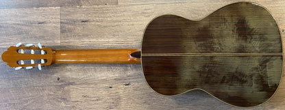 M. Horabe Model 35 Natural Gloss Finish Classical Nylon-String Acoustic Guitar with Case & Cover