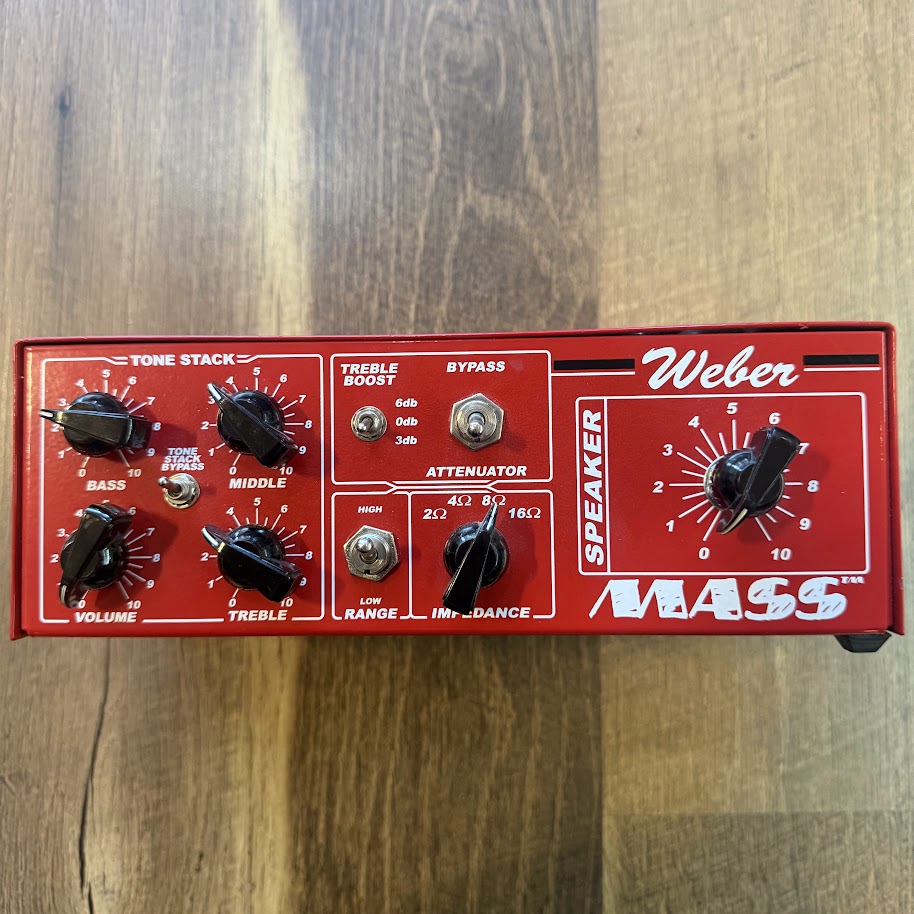 USED Weber Mass 100-Watt Amplifier Attenuator