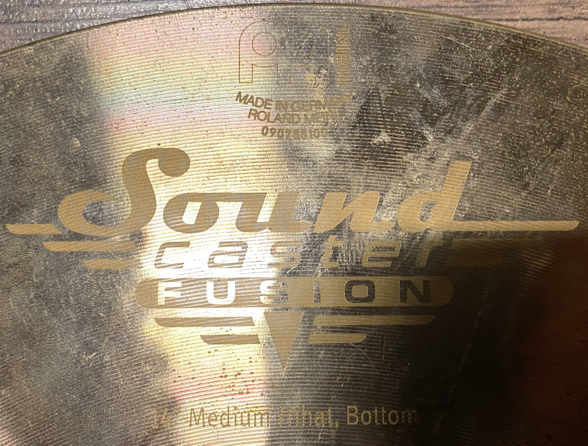 Meinl Soundcaster Fusion Medium Brilliant Finish 14-Inch Hi-Hat Cymbals