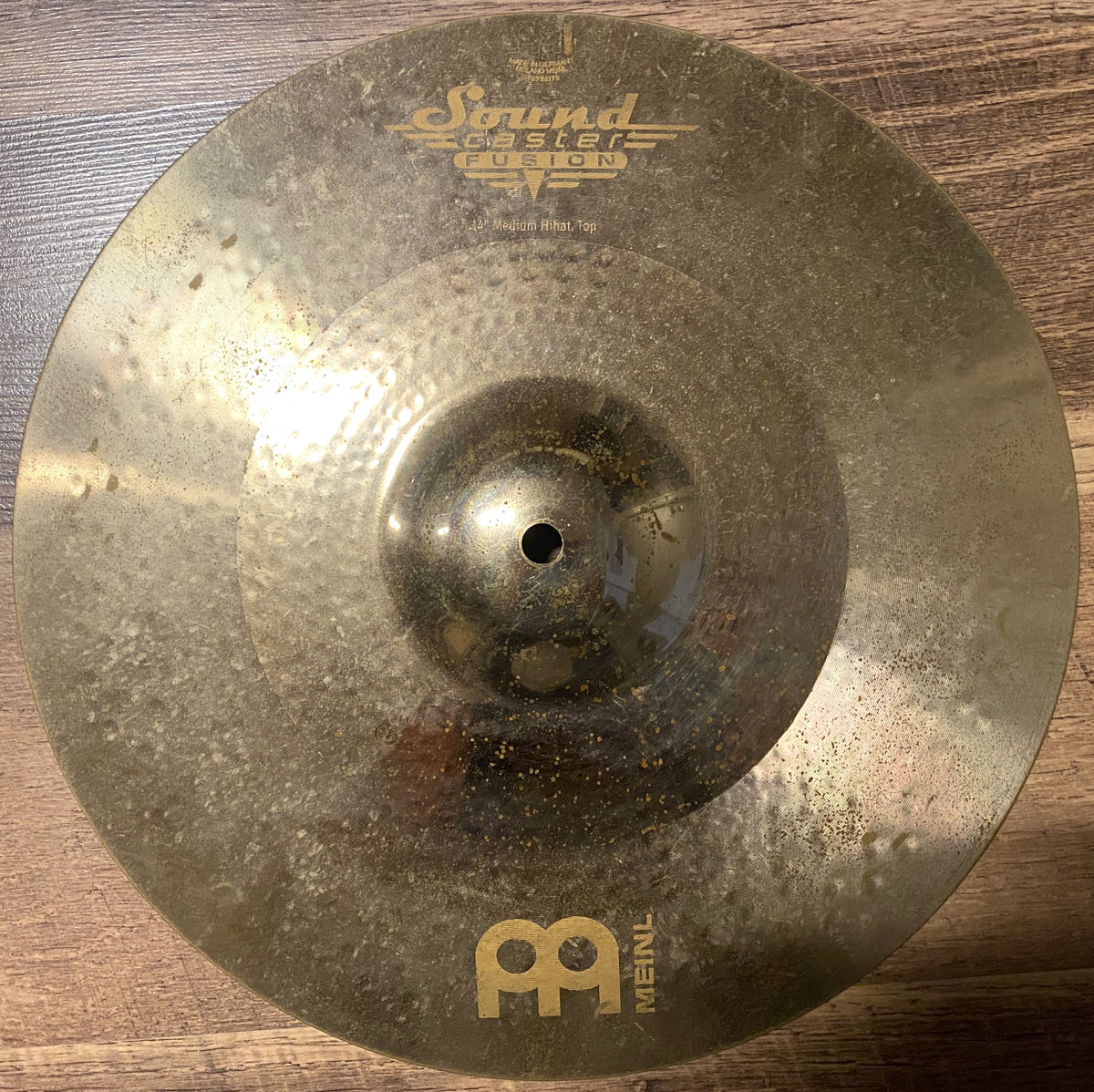 Meinl Soundcaster Fusion Medium Brilliant Finish 14-Inch Hi-Hat Cymbals