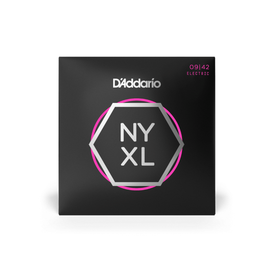 D'Addario NYXL0942 09-42 Super Light, NYXL Electric Guitar Strings