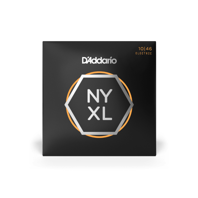 D'Addario NYXL1046 10-46 Regular Light, NYXL Electric Guitar Strings