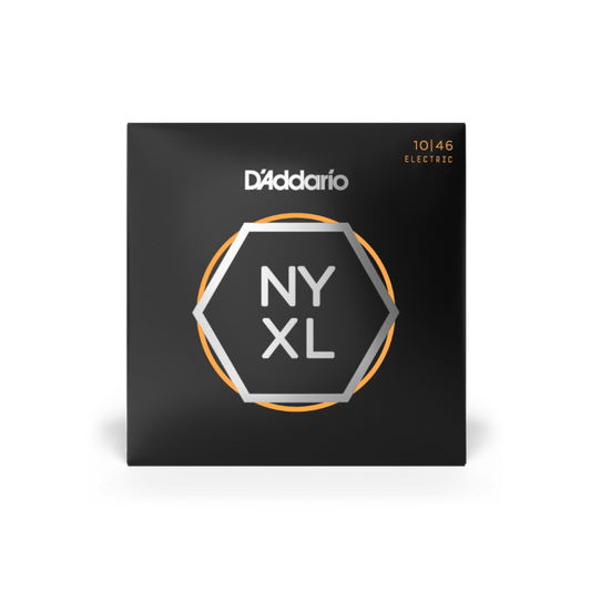 D'Addario NYXL1046 10-46 Regular Light, NYXL Electric Guitar Strings