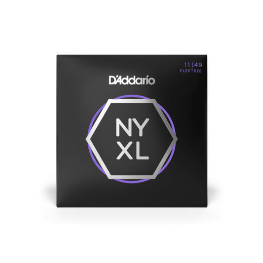 D'Addario NYXL1149 11-49 Medium, NYXL Electric Guitar Strings