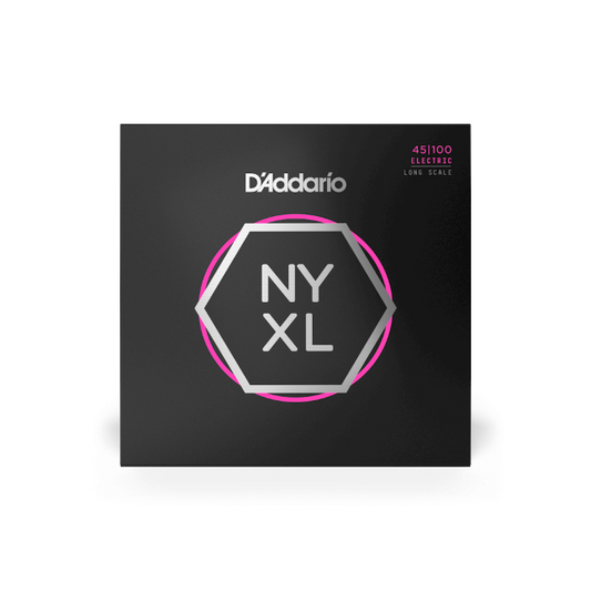 D'Addario NYXL45100 45-100 Regular Light, Long Scale, NYXL Bass Strings