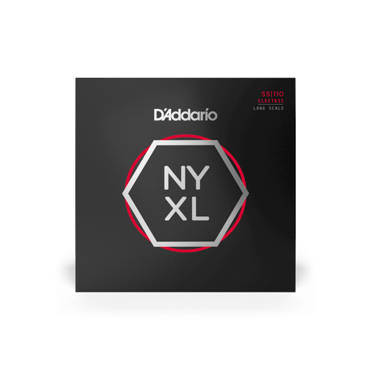 D'Addario NYXL55110 55-110 Heavy, Long Scale, NYXL Bass Strings