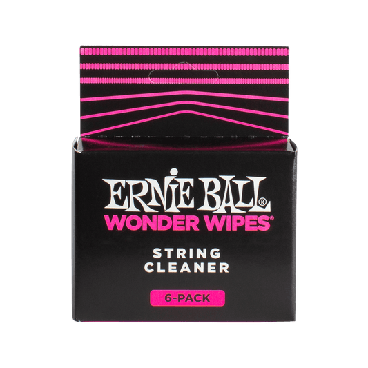 Ernie Ball P04277 Wonder Wipes String Cleaner - 6 Pack