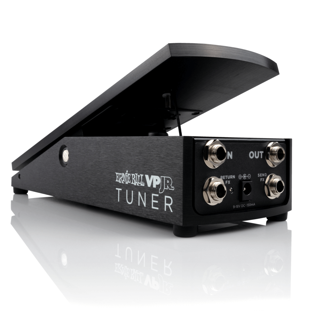 Ernie Ball P06203 Volume Pedal JR Tuner Guitar Pedal - Black