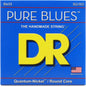 DR Strings PB-50 Pure Blues Quantum-nickel Bass Guitar Strings - .050-.110 Heavy 4-String