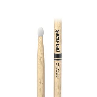 ProMark PW747BN Classic Attack 747B Shira Kashi Oak Drumstick, Oval Nylon Tip