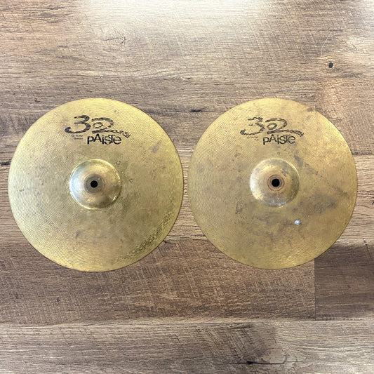 Paiste 302 13" Traditional Finish Hi-Hat Cymbals