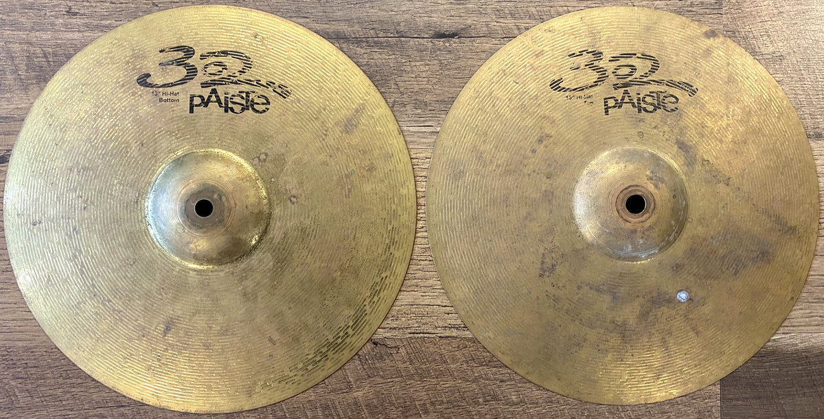 Paiste 302 13" Traditional Finish Hi-Hat Cymbals