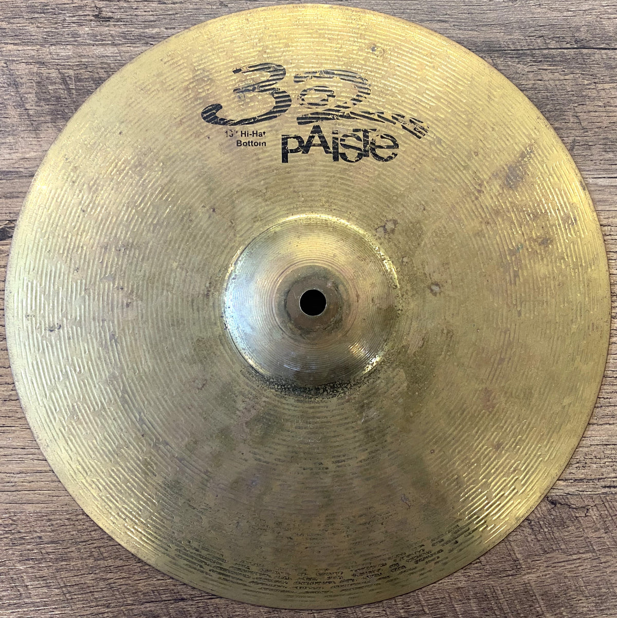 Paiste 302 13" Traditional Finish Hi-Hat Cymbals