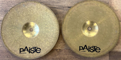 Paiste 302 13" Traditional Finish Hi-Hat Cymbals