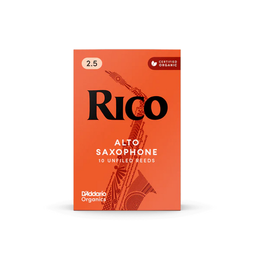 Rico by D'Addario RJA1025 Alto Saxophone Reeds, Strength 2.5