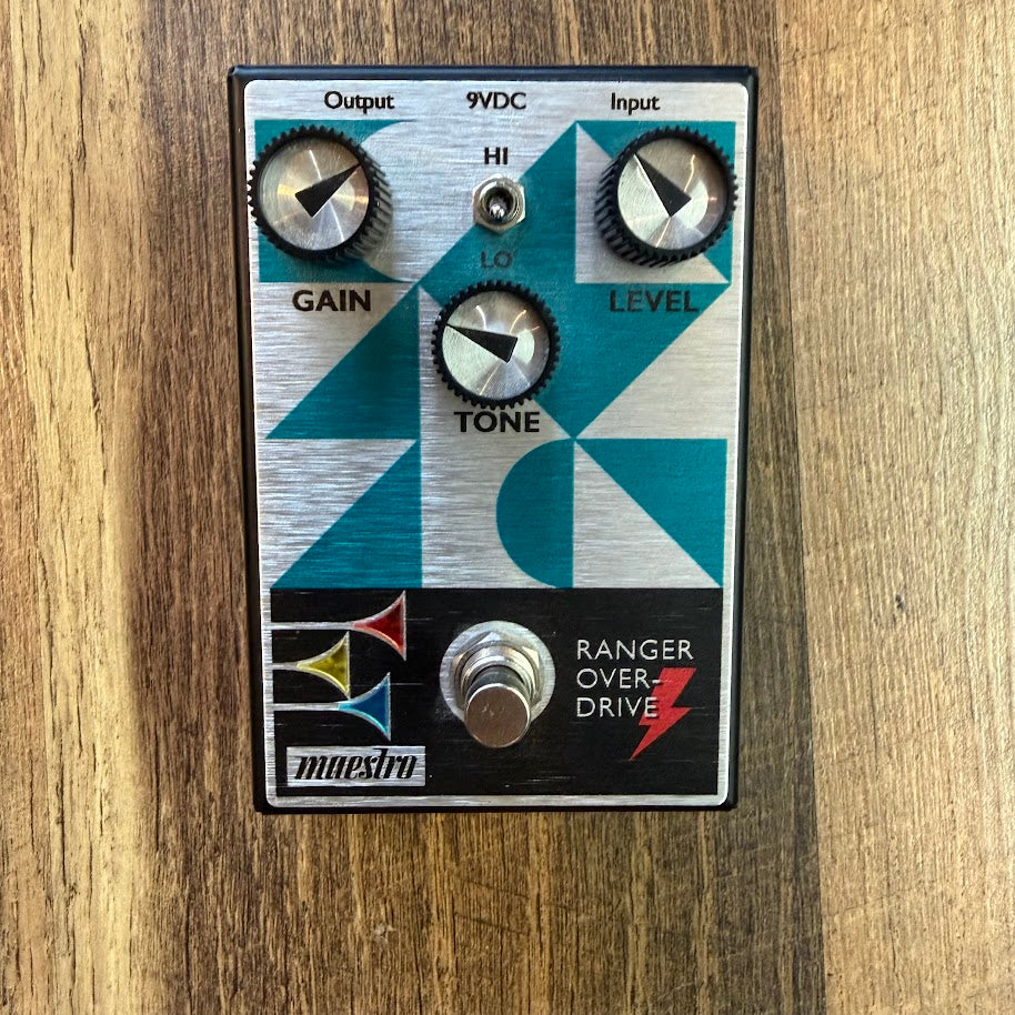 Maestro Ranger Overdrive Electric Guitar Effects Pedal