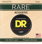 DR Strings RPM-12 Rare Phosphor Bronze Acoustic Guitar Strings - .012 - .054 Light
