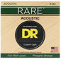 DR Strings RPML-11 Rare Phosphor Bronze Acoustic Guitar Strings - .011-.050 Custom Light