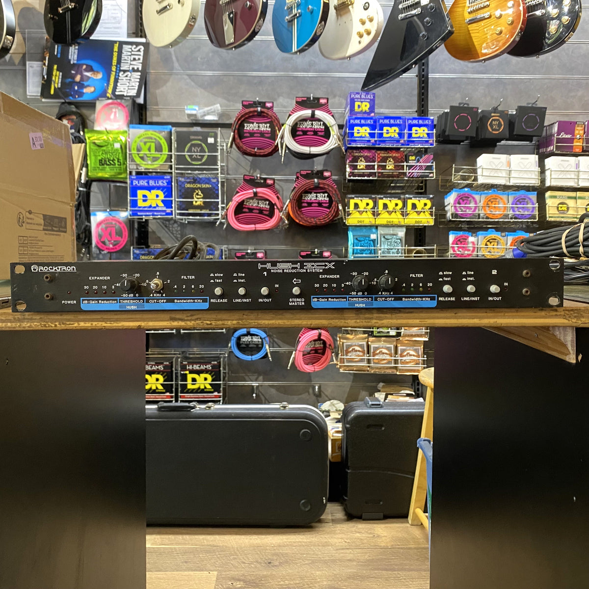 Rocktron HUSH IICX 2-Channel Rackmount Noise Reduction System