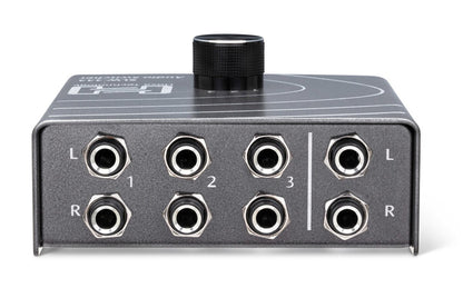 Hosa SLW-333 Audio Switcher, 1/4 in TRS to 3 x 1/4 in TRS