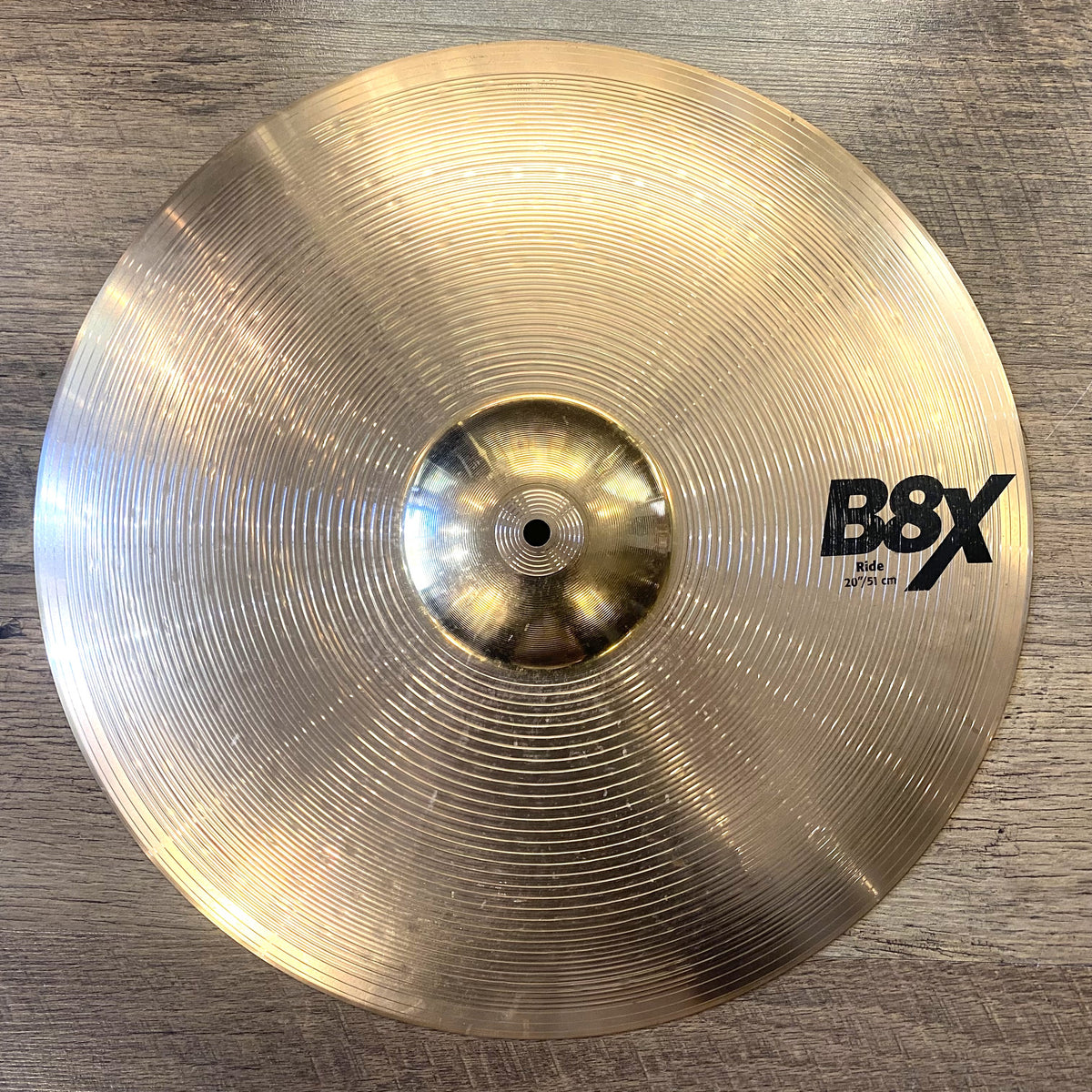 Sabian B8X 20"/51 cm Natural Finish Medium Ride Cymbal