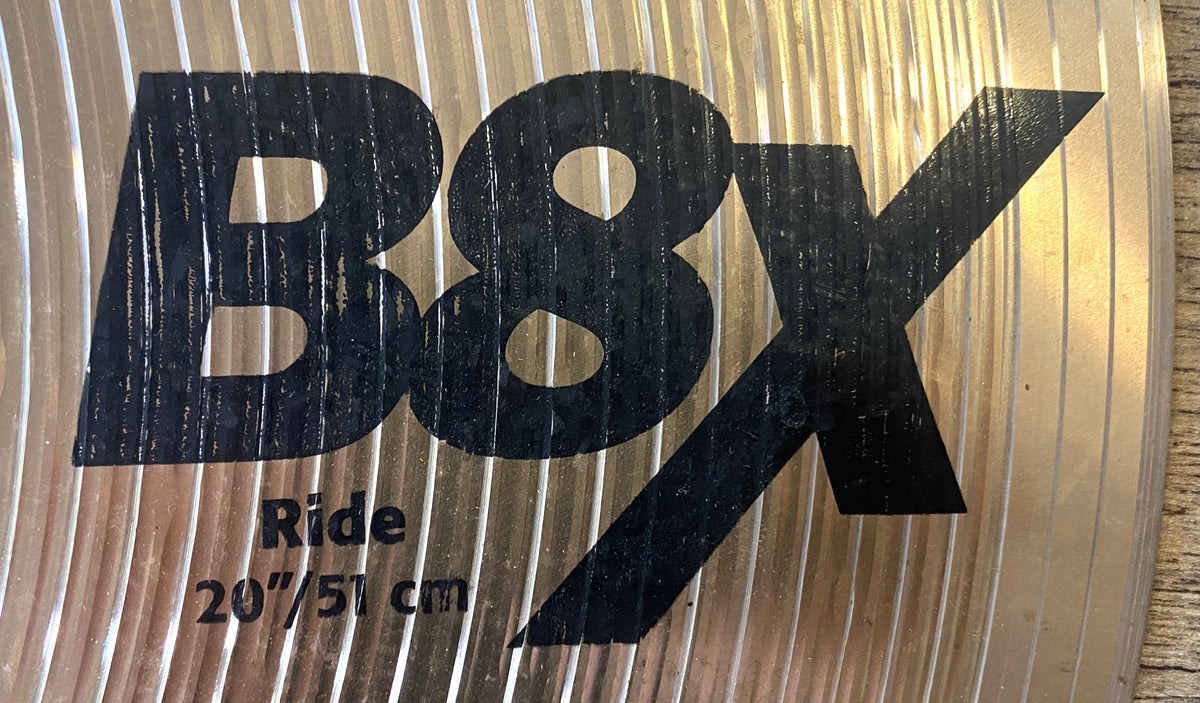 Sabian B8X 20"/51 cm Natural Finish Medium Ride Cymbal