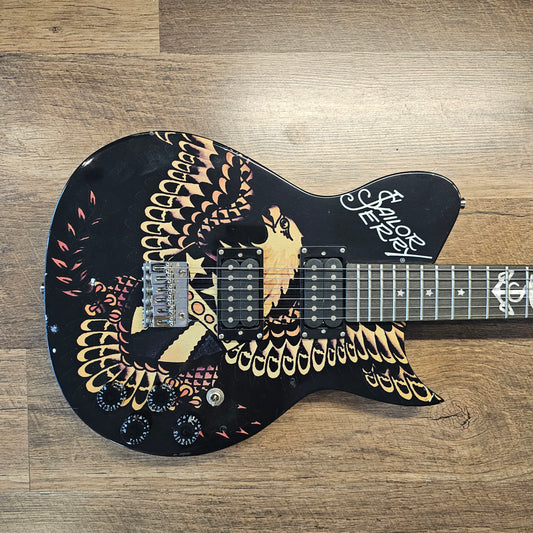 Sailor Jerry Single Cutaway HH Electric Guitar