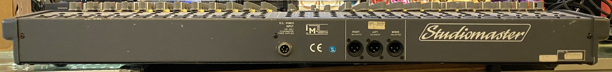 USED Studiomaster Trilogy 326 24-Channel Analog Mixer with 6 Aux Inputs and 4 Group Channels