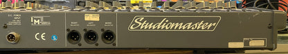 USED Studiomaster Trilogy 326 24-Channel Analog Mixer with 6 Aux Inputs and 4 Group Channels