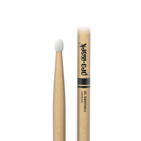 ProMark TX2BN Classic Forward 2B Hickory Drumstick, Oval Nylon Tip