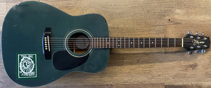 USED Takamine G-330G Gloss Dark Green Finish Dreadnought Acoustic Guitar