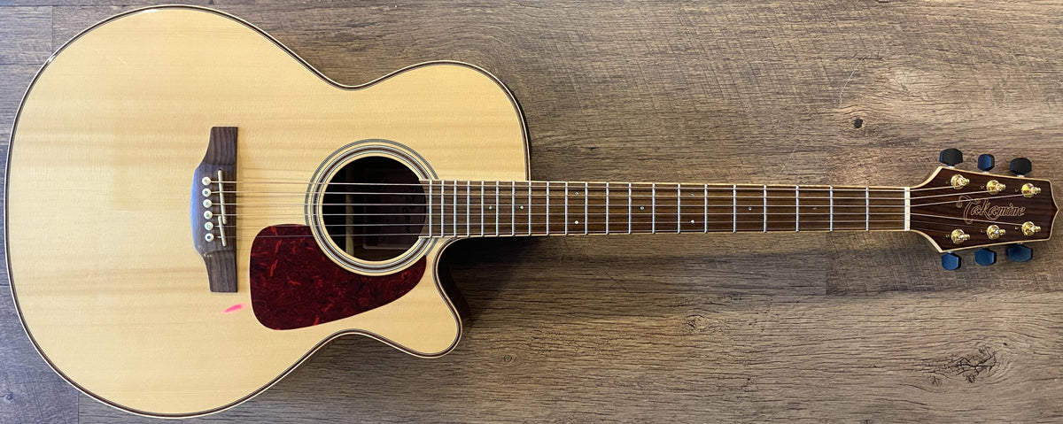 Takamine G-Series GN93CE NEX Natural Gloss Finish Cutaway Acoustic-Electric Guitar