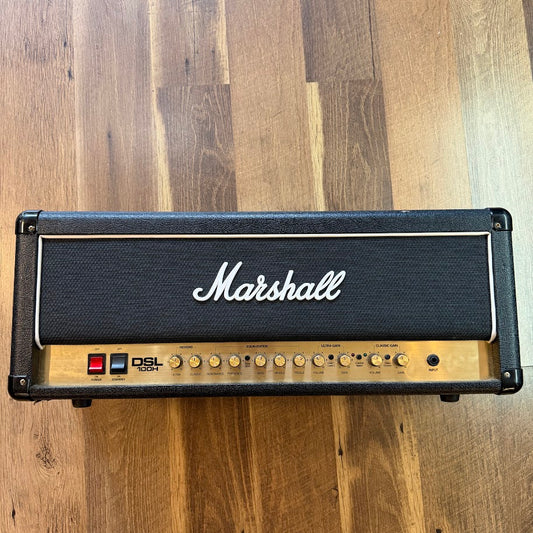USED Marshall DSL-100H 100-Watt Tube Electric Guitar Amplifier Head