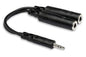 Hosa YMP-233 3.5mm TRS to Dual 1/4" TRSF Y Cable